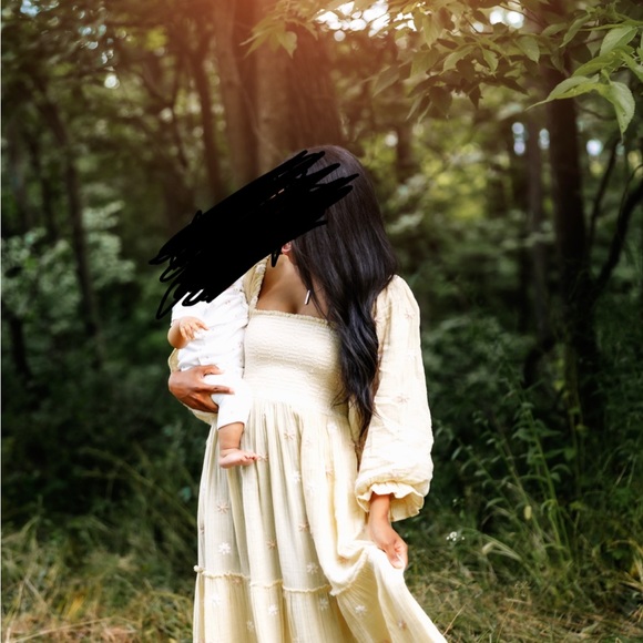 Free People Dahlia Embroidered Maxi Dress - Picture 3 of 3